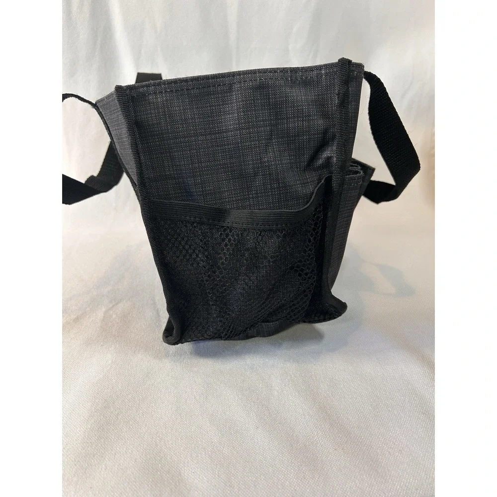 Thirty-One Zip Top Organizing Utility Tote Charcoal Crosshatch Organize